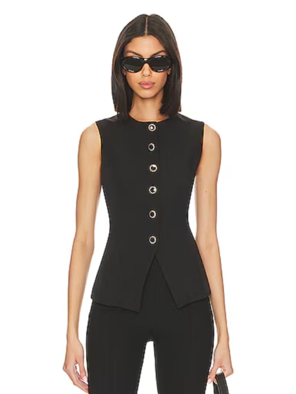 x Revolve Emiliana Top in Black